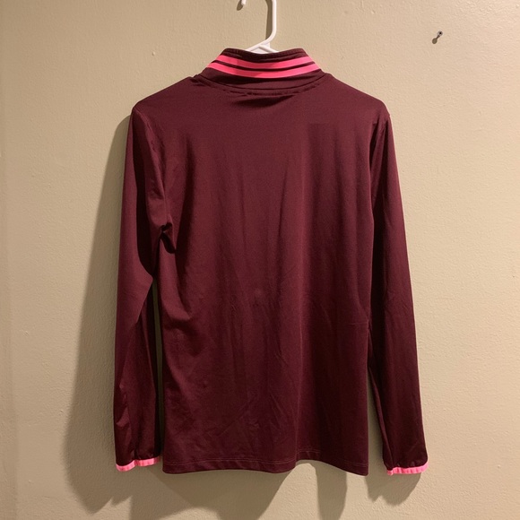 Pink Burgundy workout long sleeve - Picture 3 of 3